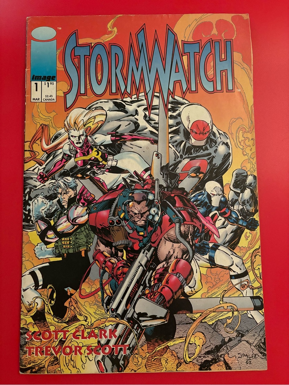 Stormwatch #1 Image Comics March (1993)